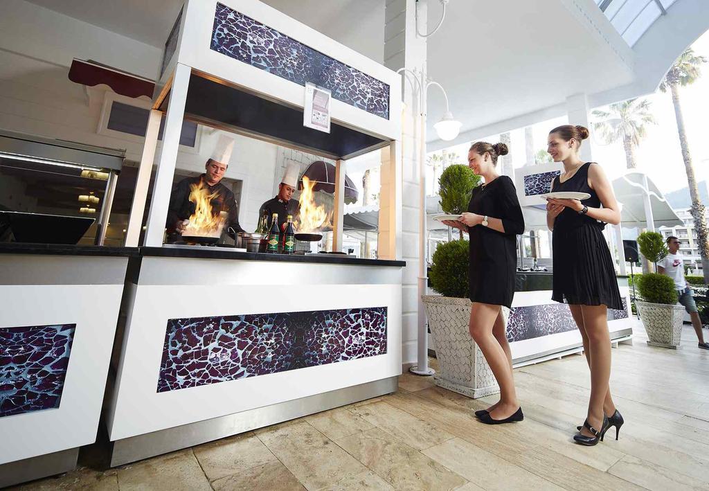 Ideal Prime Beach Hotel Ultra All Inclusive Мармарис Екстериор снимка